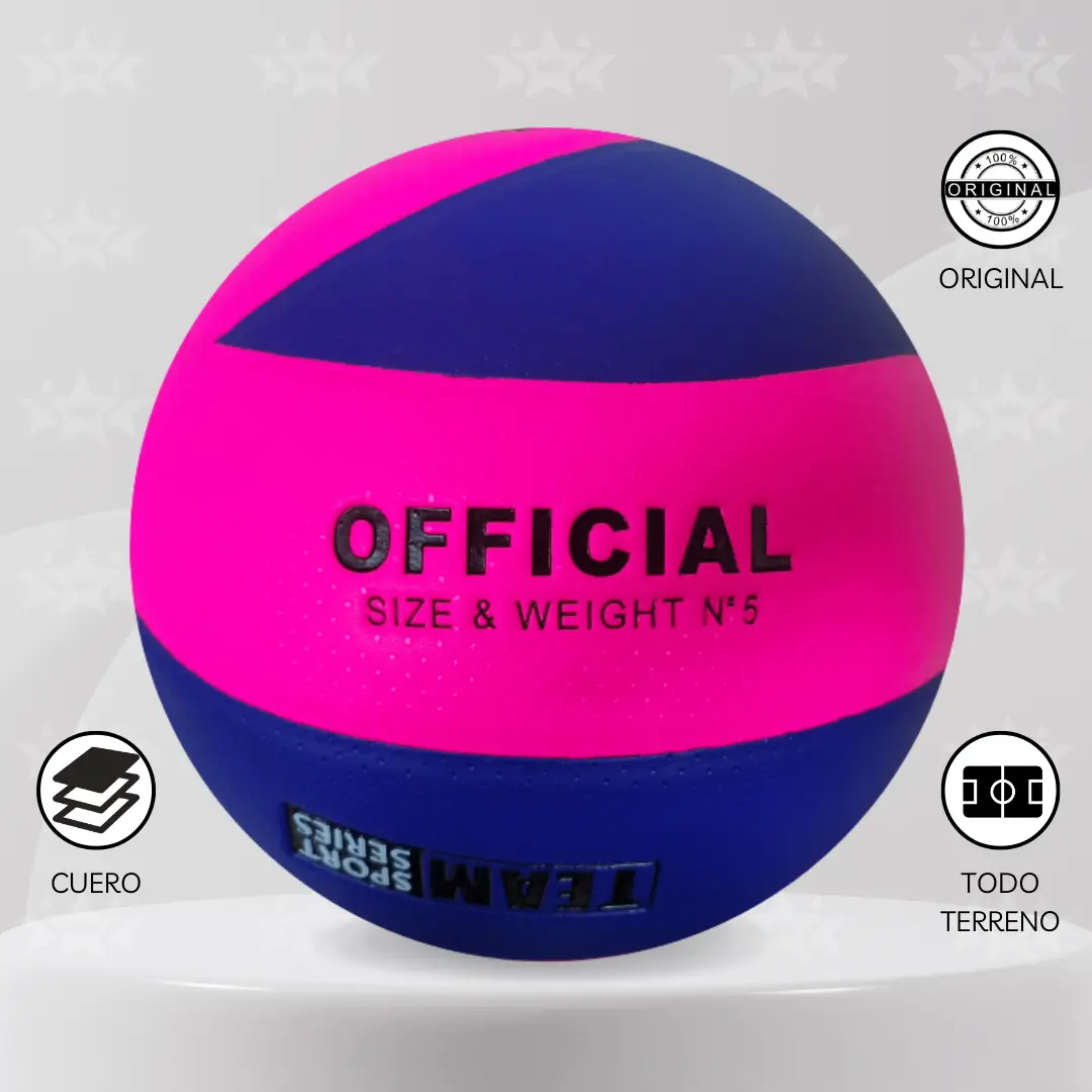 PELOTA DE VOLEY ONEBALL CUERO PU - DISEÑO VB5030 / VB5040 - Imagen 5