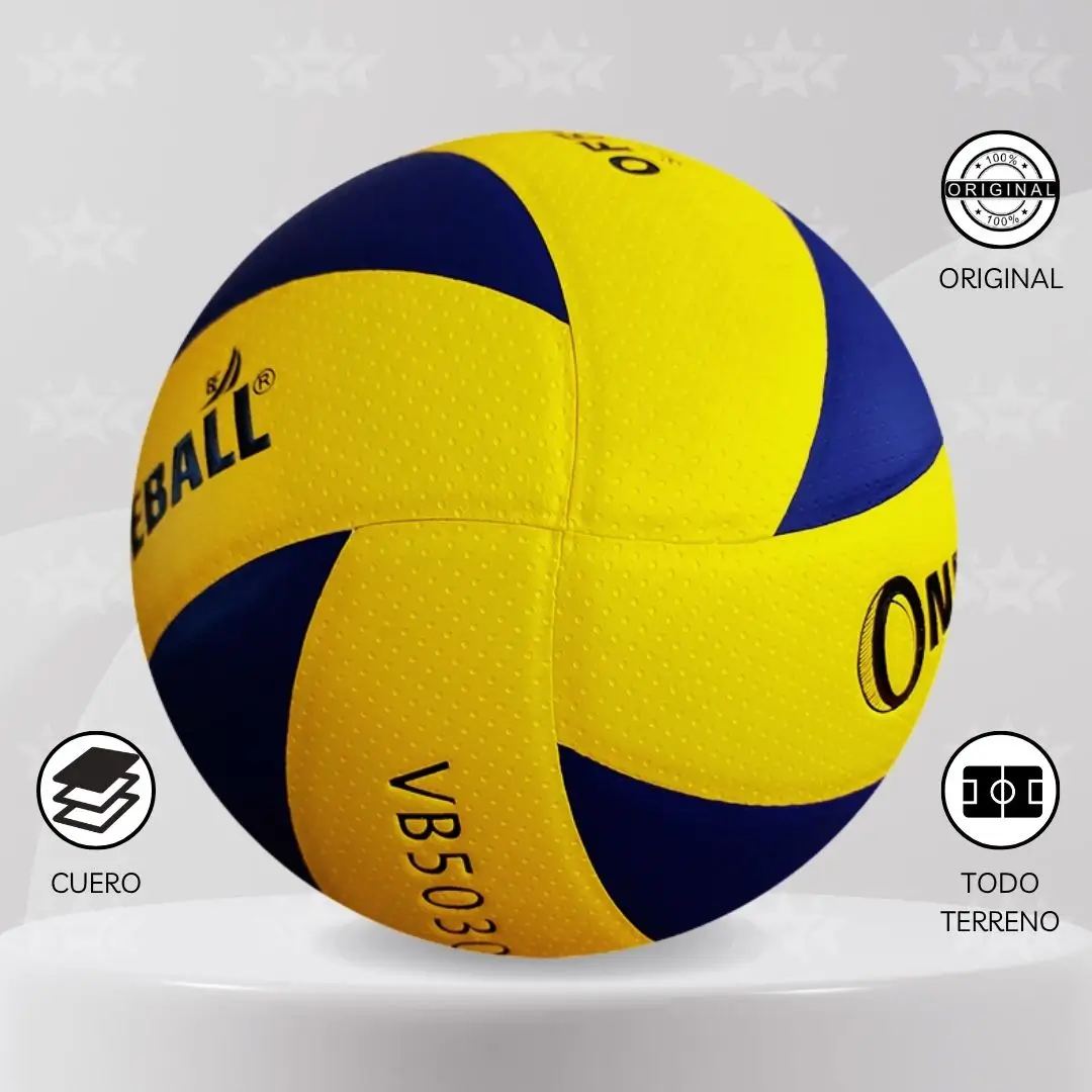 PELOTA DE VOLEY ONEBALL CUERO PU - DISEÑO VB5030 / VB5040 - Imagen 7