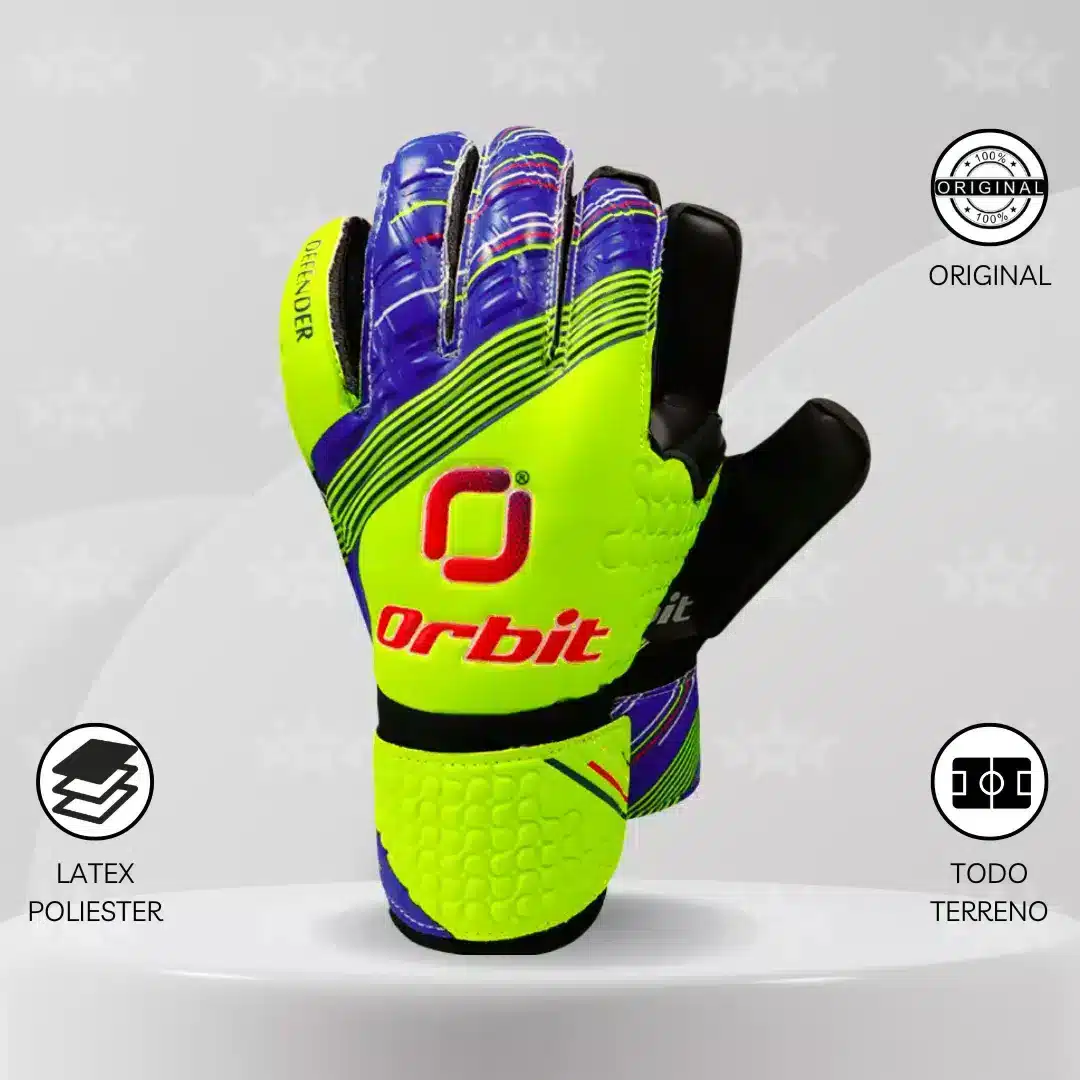 Guantes De Arquero Orbit – Diseño Defender Amarillo Junior