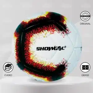 Pelota De Fútbol Showgol Cuero Pvc Foam #4 Diseño Rabisco