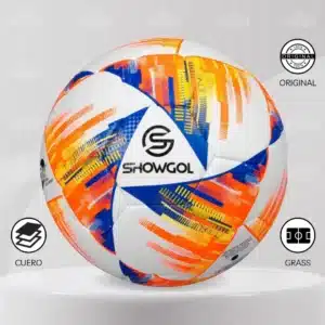 Pelota De Fútbol Showgol Cuero Pvc Foam #4 Diseño Europa League