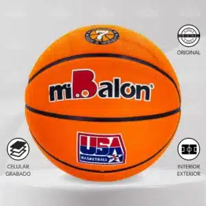 Pelota De Básquet Mi Balón Celular Grabado Talla #7