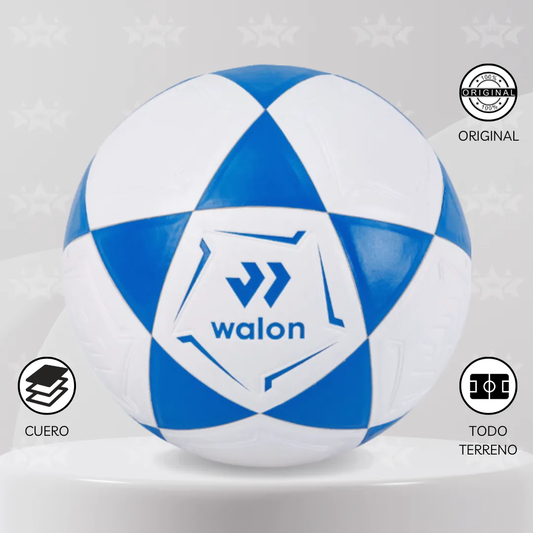 PELOTA DE FÚTBOL WALON TALLA #4 CUERO PU