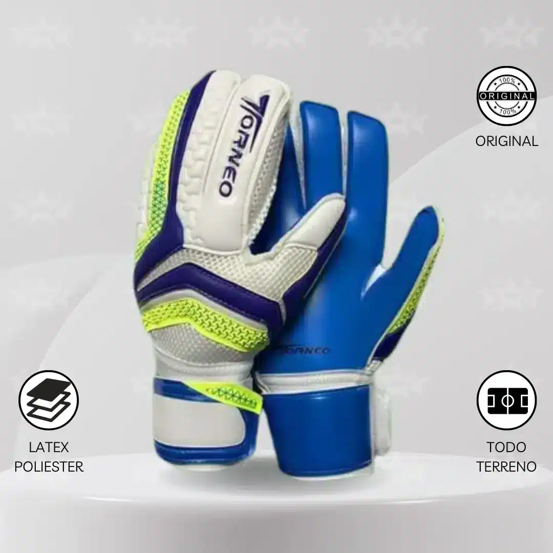 Guantes De Arquero Torneo - Diseño Turn Blanco Adulto