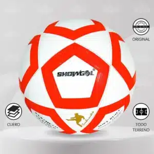 Pelota De Fútbol Showgol Fx Cuero Pu Vulcanizado #4