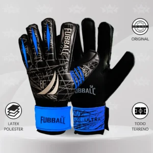 Guantes De Arquero Fubball – Diseño ULTRA JUNIOR Azul