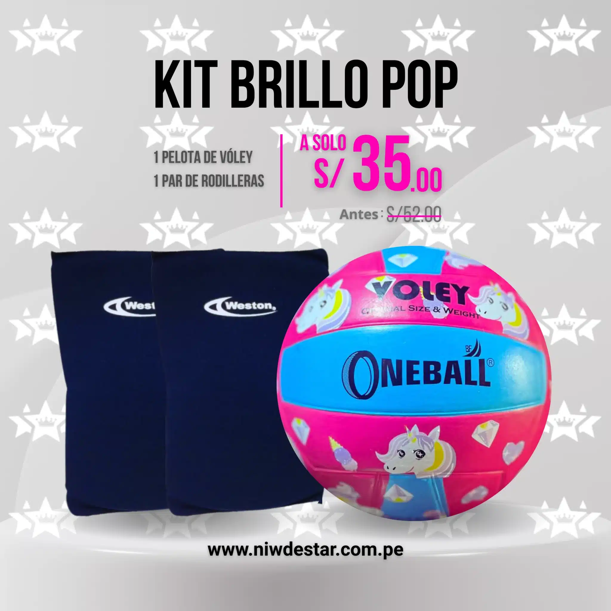 PROMO - KIT BRILLO POP - ONEBALL - Imagen 5